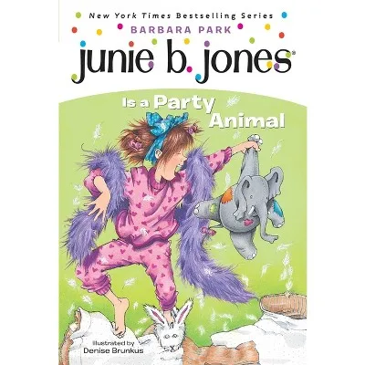 Libro de literatura infantil Junie B. Jones es una animalita de las fiestas (Junie B. Jones) (Tapa blanda) para lectores jóvenes y lectura familiar