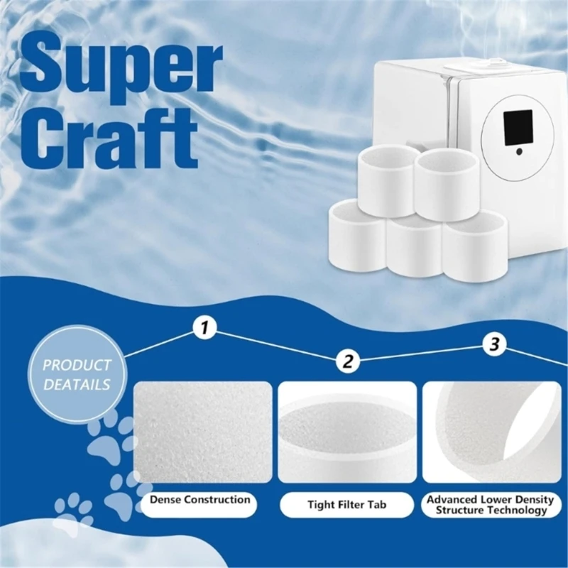 96GF Máy lọc độ ẩm 96GF Bộ lọc hiệu quả cao Bộ lọc thay thế Bộ lọc thay thế Tác phẩm cho phòng khách