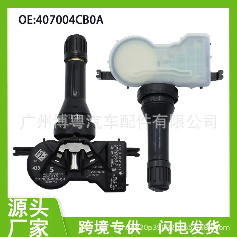 Tire Pressure Monitor Sensor 407004CB0A 40700-4C B0A for Nissan Renault Samsung Lada