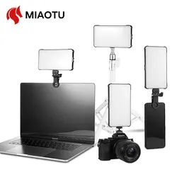 MIAOTU RGB LED Pocket Light - Portable Fill Light for iPhone Android Phone YouTube TikTok Live Video Photography & Vlogging