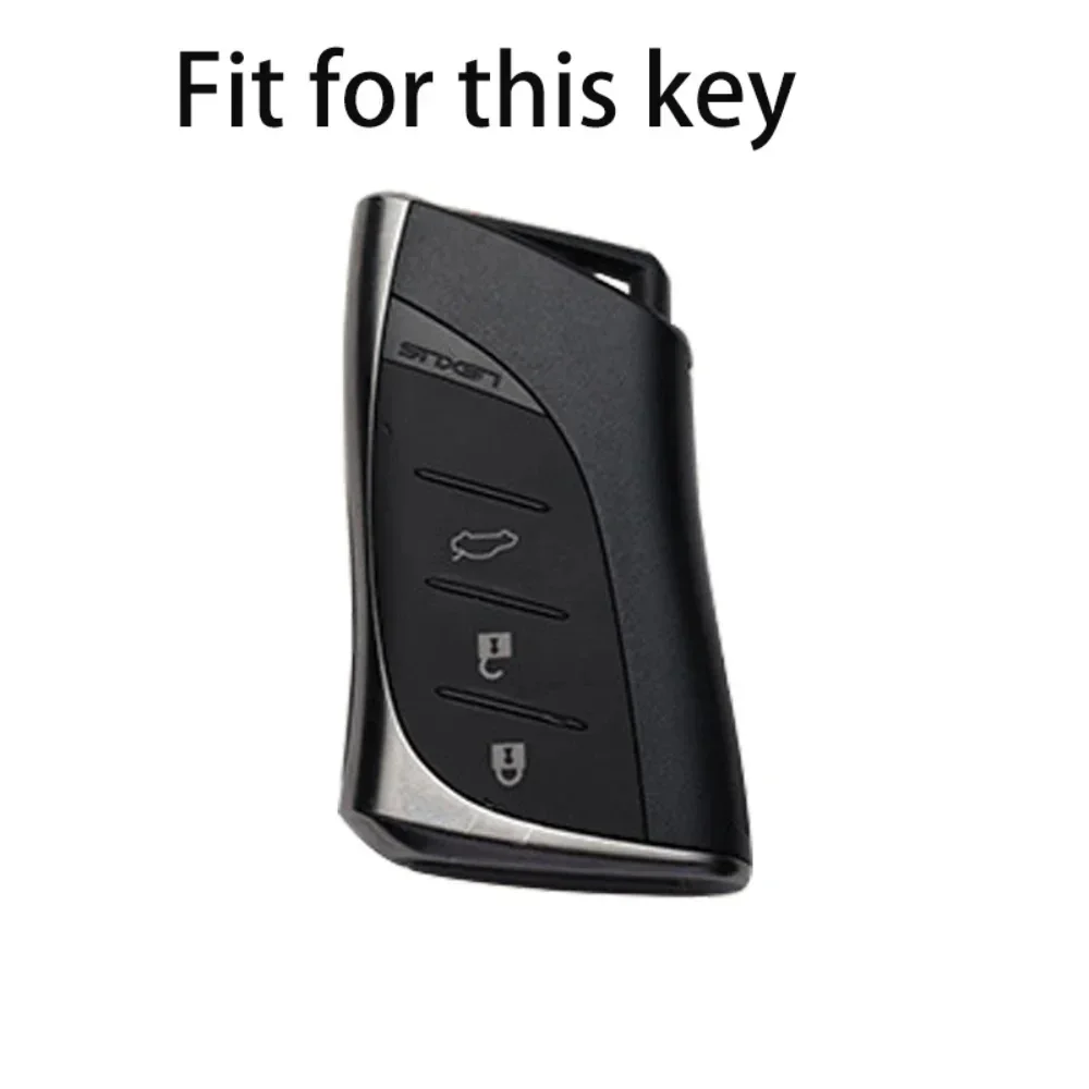 Car key case for lexus rx 300 330 350 400h is 250 200 lx 470 570 gx 460 470 ct 200h 2016 2017 2018 2019 IS ES GS RX LX GS GX NX