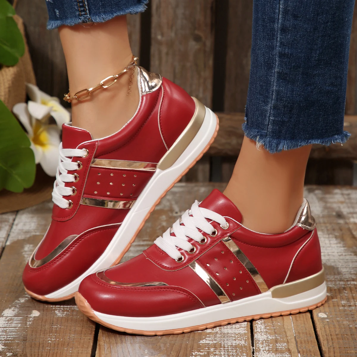 

Women Sneakers 2025 New Summer Fashion Casual Light Anti-slip Designer Shoes Breathable Outdoor Sneakers Women Zapatos De Mujer
