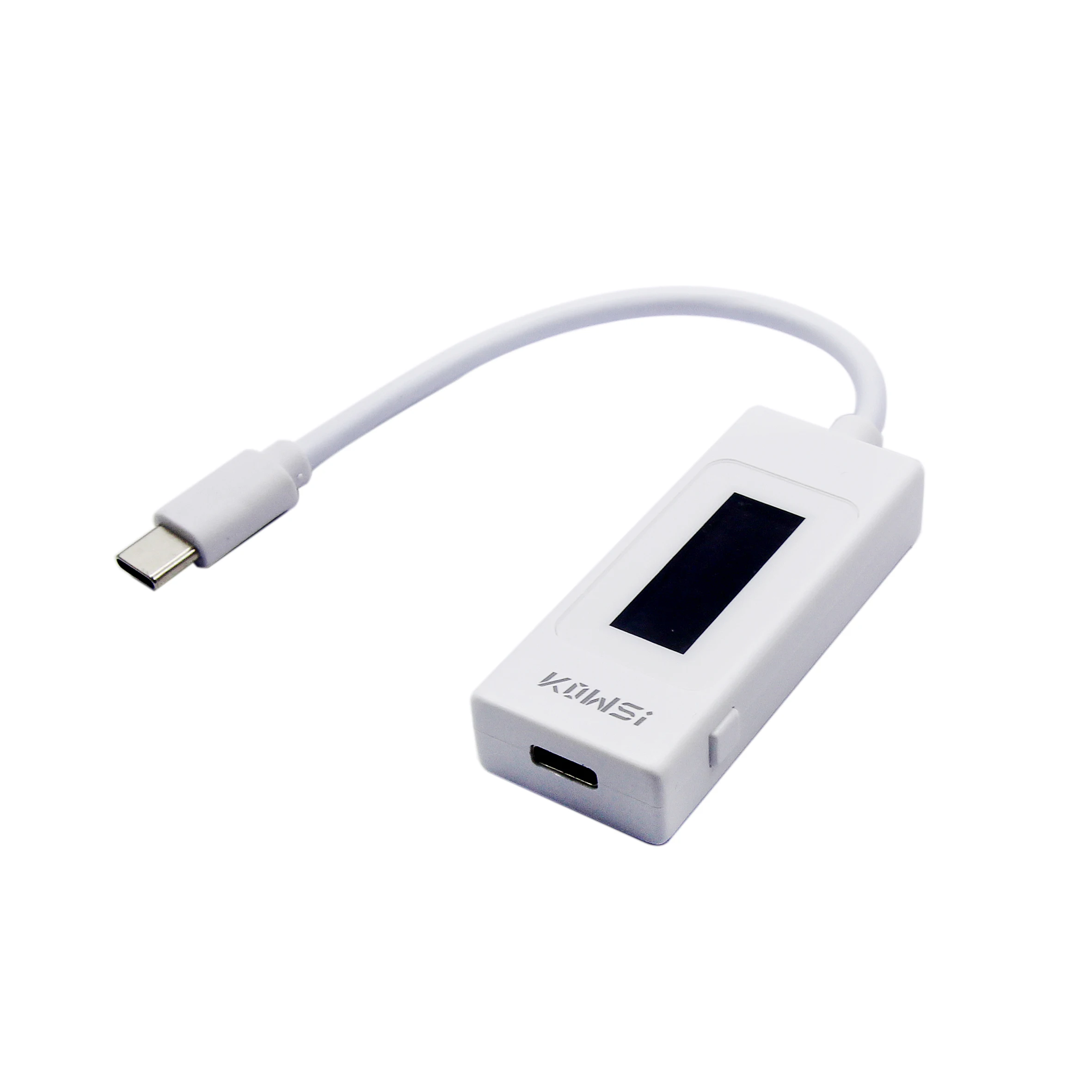 KWS-065C USB Type-C Tester 4-30V Digital Voltmeter Ammeter with Auto Cut-off Indicator Bidirectional Monitoring for Chargers