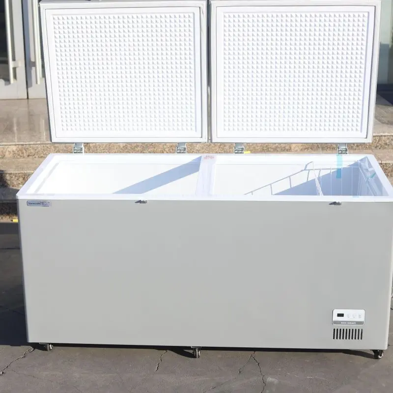 Single-Temperature Horizontal Freezers Direct Cooling Mode Kitchen Restaurant Use Digital Refrigeration Equipment