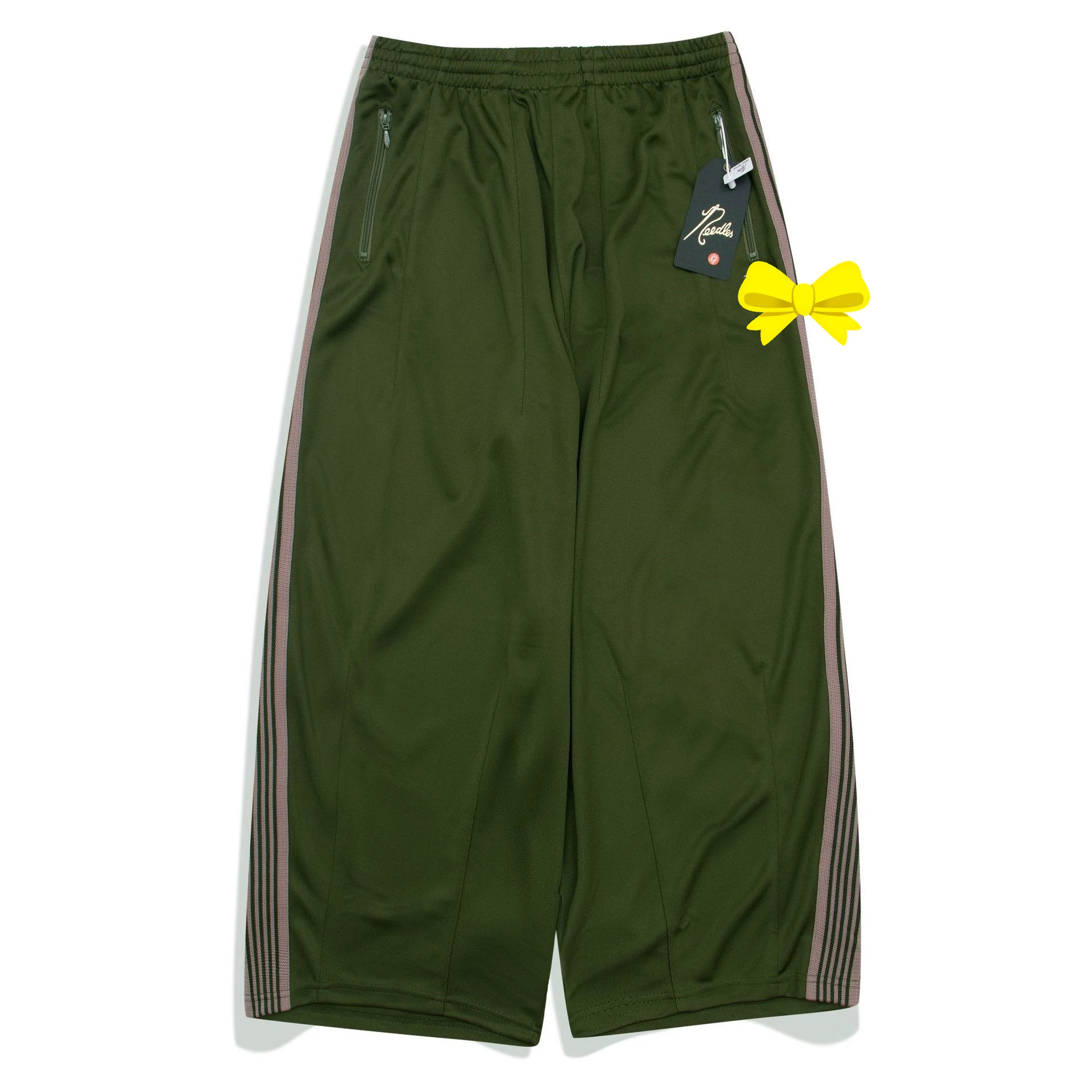 إبر السراويل الترنك فراشة التطريز واسعة الساق السراويل اليابانية الشارع الشهير العلامة التجارية فضفاضة تناسب السراويل الرياضية الطويلة نمط للجنسين