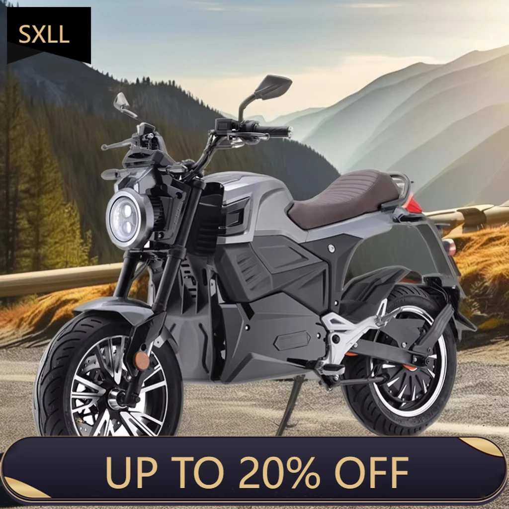 

SXLL High-speed 4000 watt motor electric motorcycle adult off-road electric bicycle 72v 50Ah lithium battery for sale
