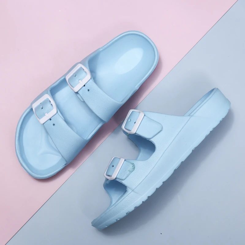 House Slippers Lightweight Adjustable EVA Sandals with Dual Straps for Couples Ideal for Outdoor & Indoor Slipper for Men Women - view 4