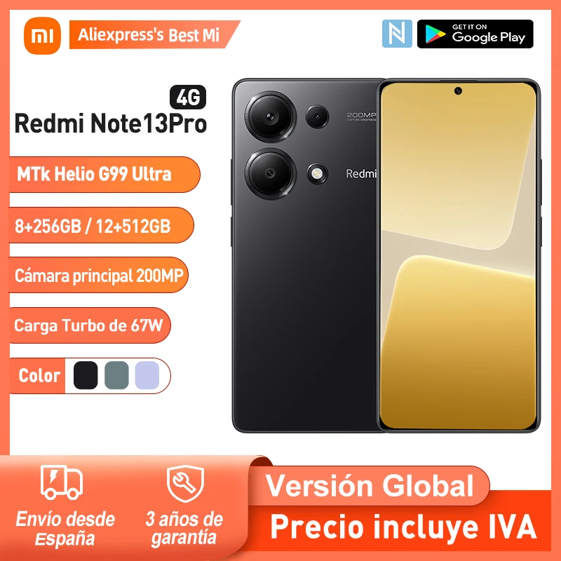 مراجعات شاملة لهاتف Xiaomi Redmi Note 13 Pro 4G: الأداء، الكاميرا، البطارية، والقيمة مقابل السعر
