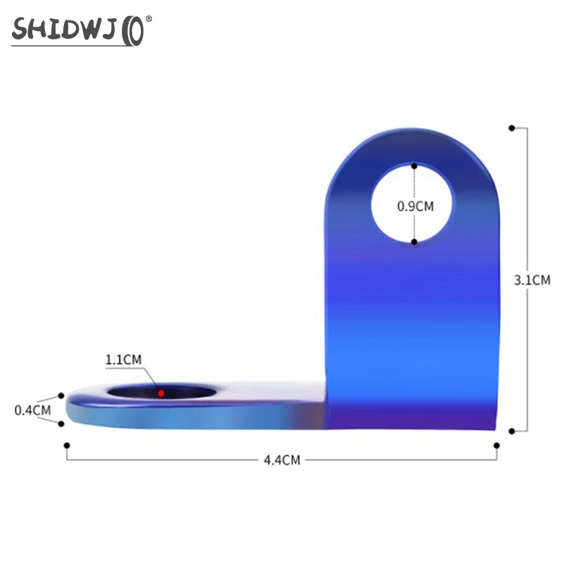 1pcs Motorcycle Oil Cup Holder Stands Support Oil Pot L-shaped Extender Bracket Aluminum Alloy Modified Accessories