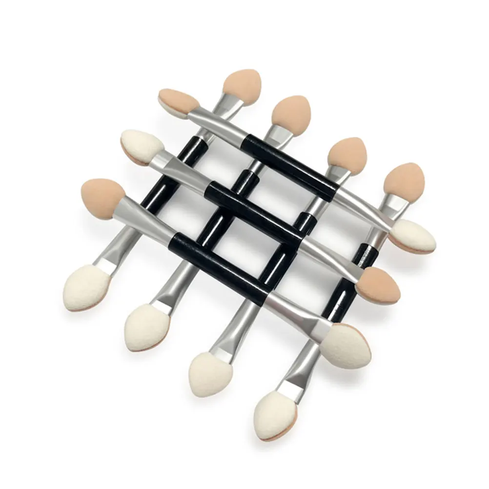 30Pcs Eye Shadow Applicator Brush Dual Tip Design Smooth Finish Lightweight Easy to Carry for Women Travel Home Use Professional