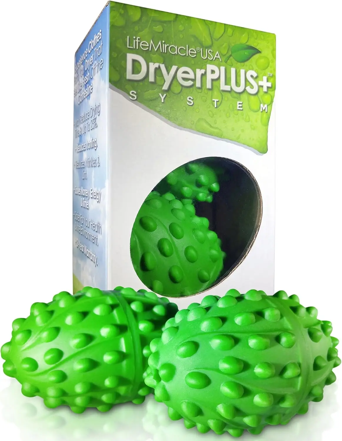 

Dryer Balls XL The BEST Made Reusable Non Toxic Laundry Softener Wrinkle Release Replaces Fabric Softener Liquid, Dryer Sheets