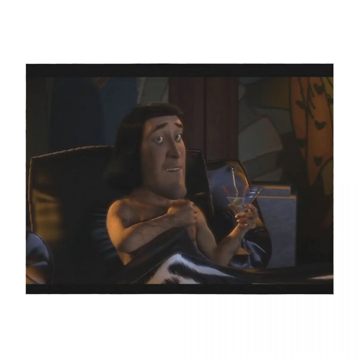 

naughty farquaad Throw Blanket Plaid anime Large Sleeping Bag Blankets