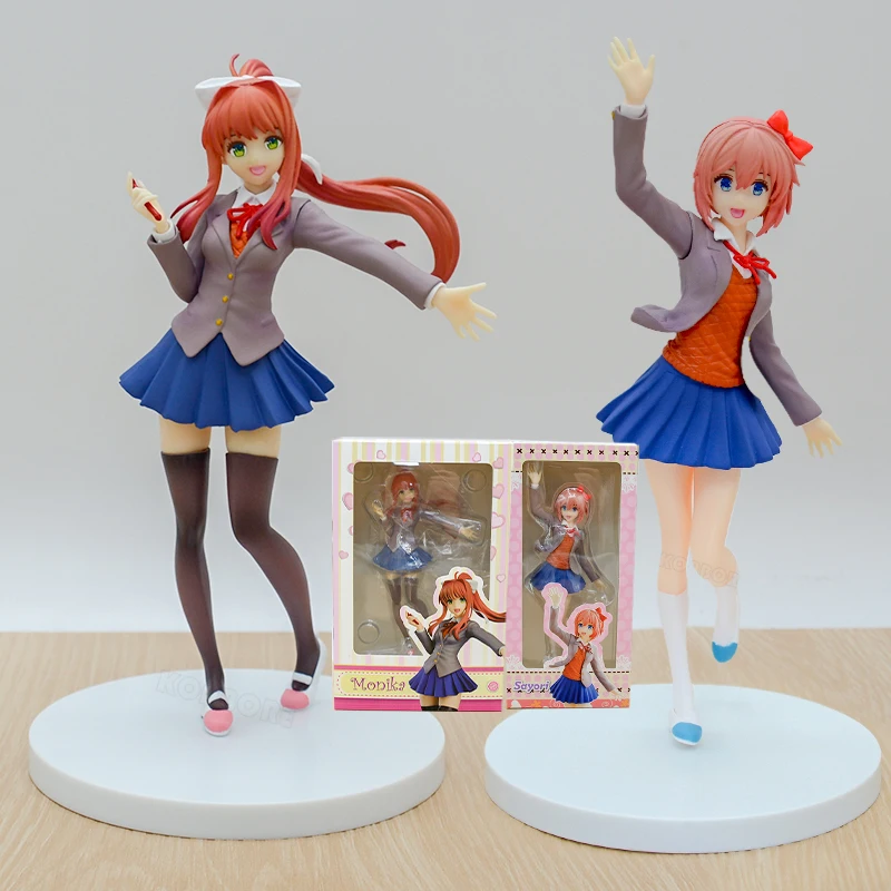 Epitome Monika Figurine d'anime Monika/Yuri/Sayorii Version Q Epitome Monika Figurine d'anime Monika/Yuri/Sayorii Version Q