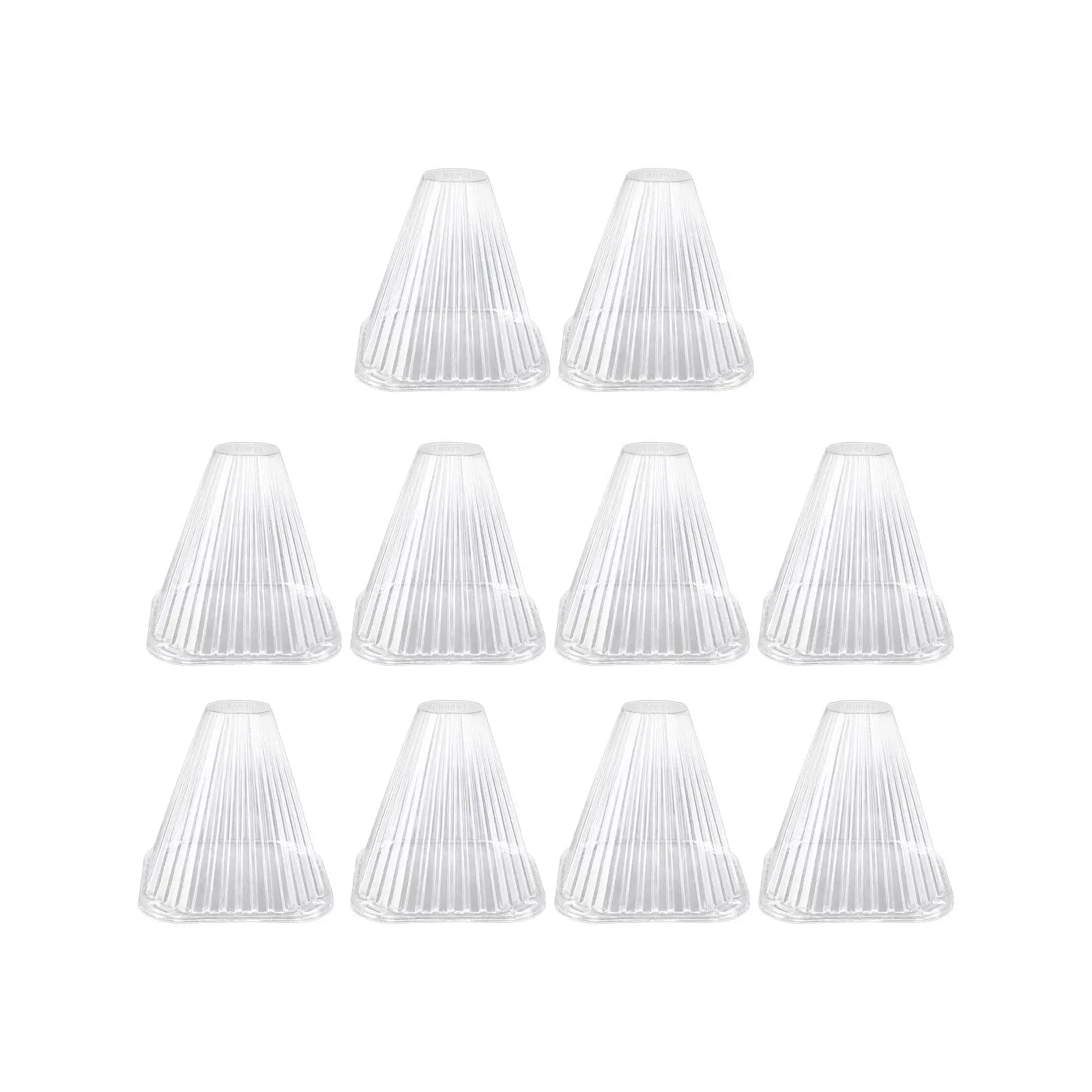 Clear Plastic Garden Cloche Plant Dome Reusable Plant Protection Cover for Young Plants Outdoor Decoration