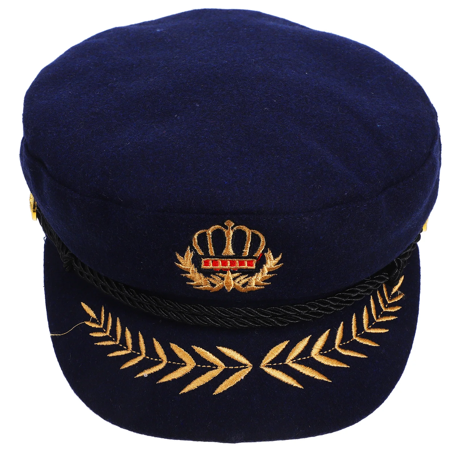 

Captain Hat Sailor Hat for Cosplay Men Women Lightweight Breathable Boat Party Decorative Costume Accessory Hats