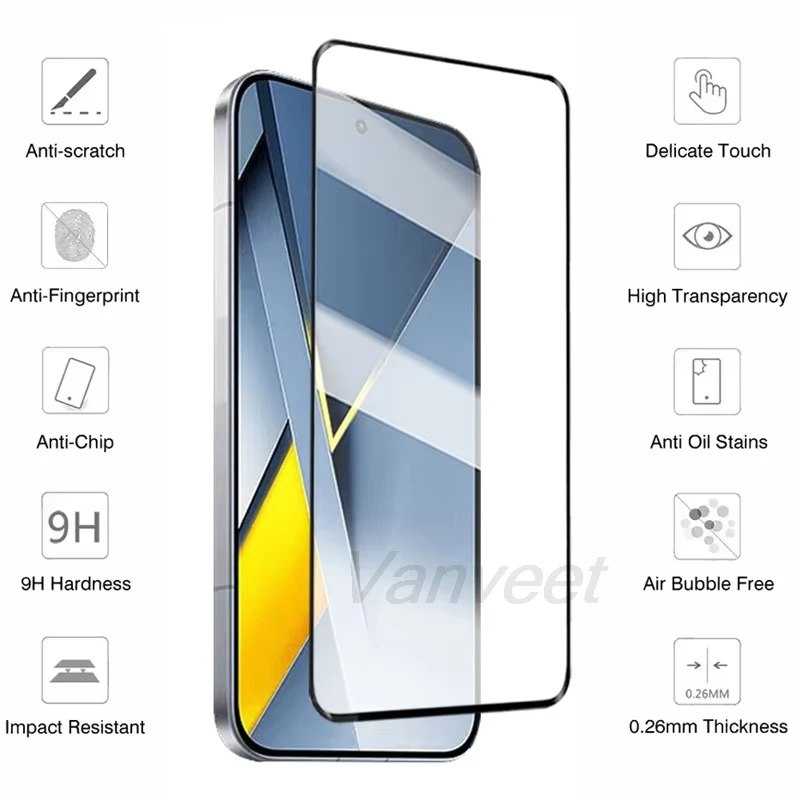 

1-3 шт. HD-защитное стекло с защитой от царапин для Google Pixel 9 10 9 Pro 10Pro XL 8 6 7 8A 9A 7A 6A, прозрачная защитная пленка для экрана с защитой от разрушения