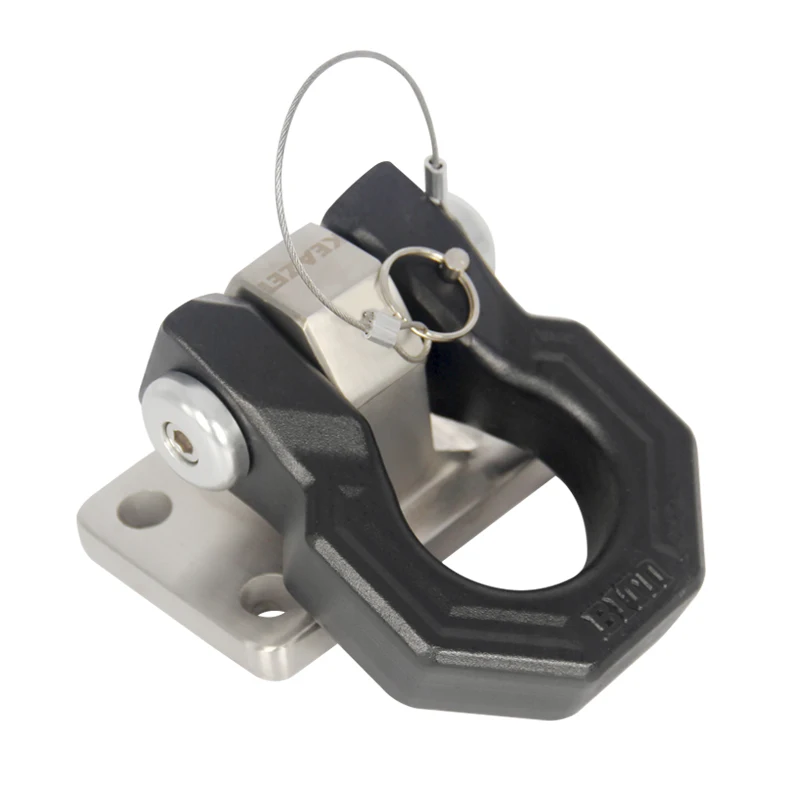 

ZAIQU 7075 Aluminum Alloy Trailer Shackle and Stainless Steel Universal Base for Wranglers Trailer Hitch Auto Parts