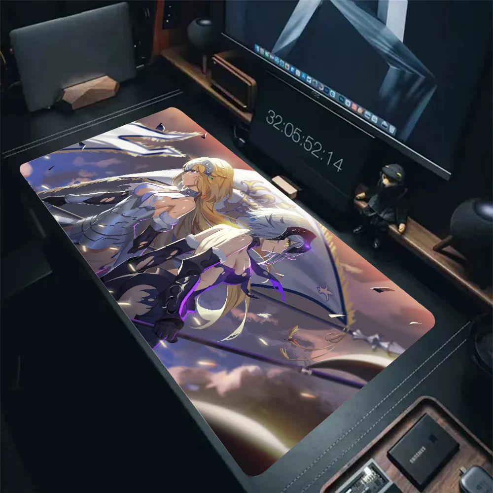 Jeanne Alter Fate Grand Order Mousepad Mouse Mat Desk Mat With Pad Gaming Accessories Prime Gaming XXL Keyboard Pad