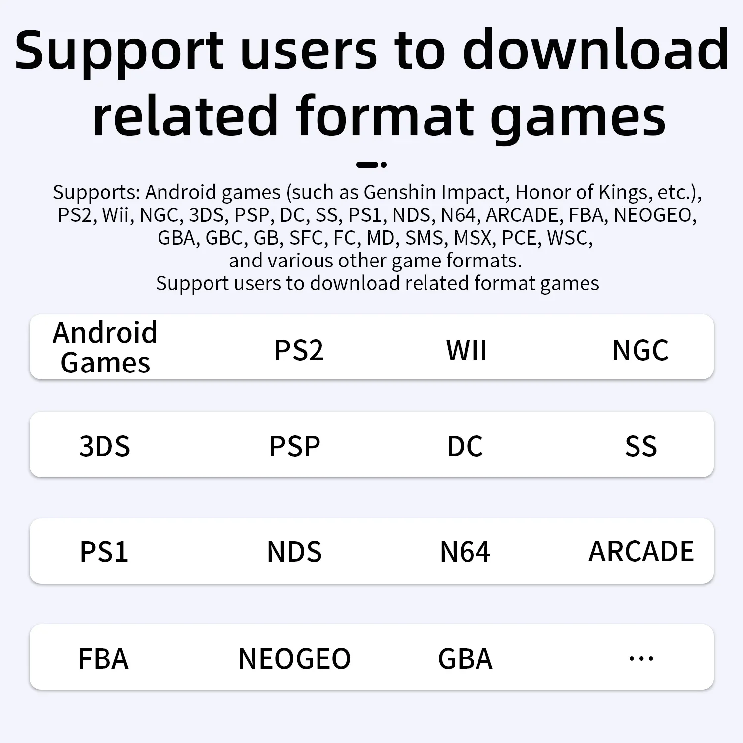 Carte mémoire pour ANBERAlfred RG406V TF, consoles de jeu vidéo PSP 512G 80000, jeux rétro pré-installés 256G RG 406V