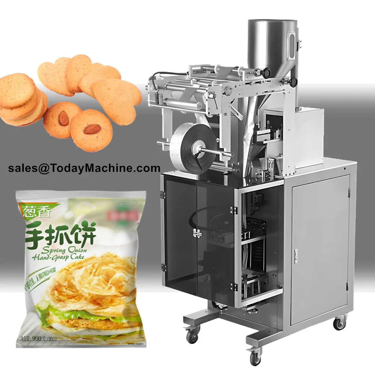 Horizontal Frozen Food Snack Premade Bag Pouch Filling Packaging Machine