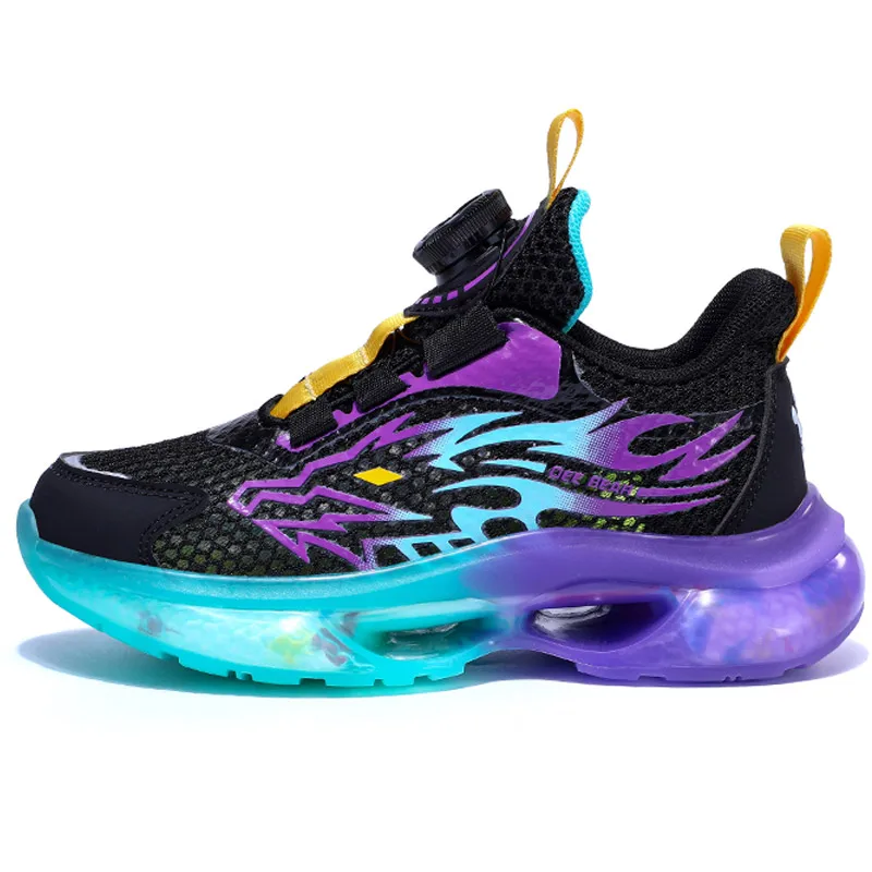 

Children Summer Tennis Junior Footwear Boy Kids Shoes Sneakers Breathable Mesh Size 29-39# From 4-5-6-7-8Y 8108