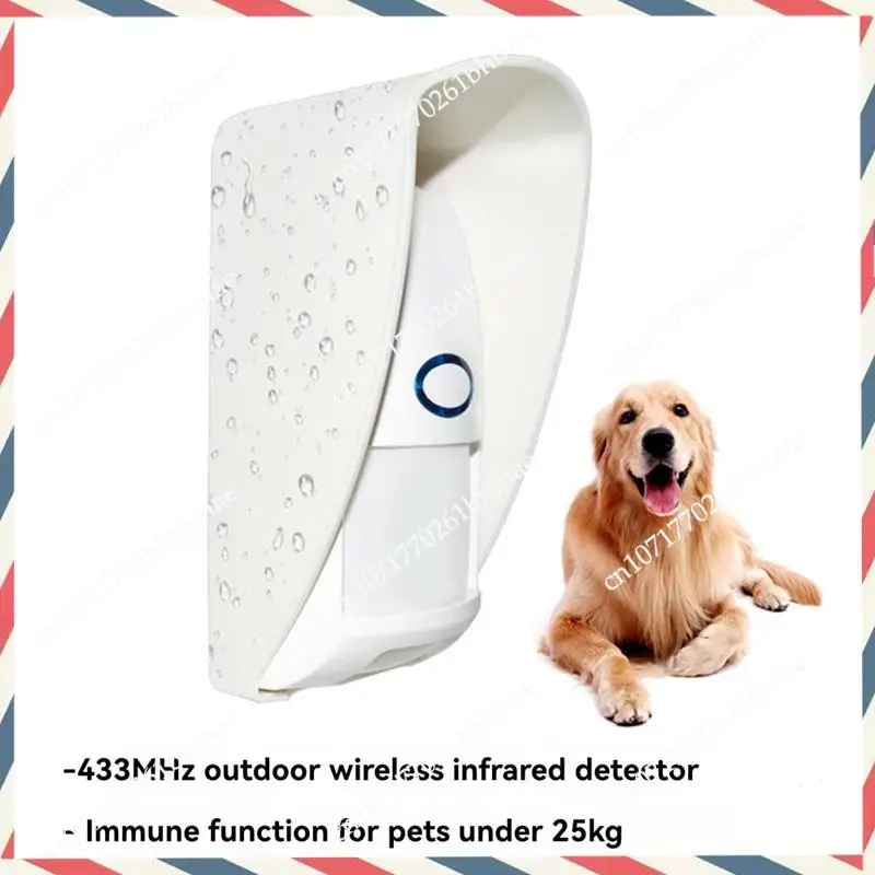 -A21Z 433Mhz Outdoor Waterproof Wireless Infrared Detector Long Range For Home Security Systems Wifi/GSM Alarms