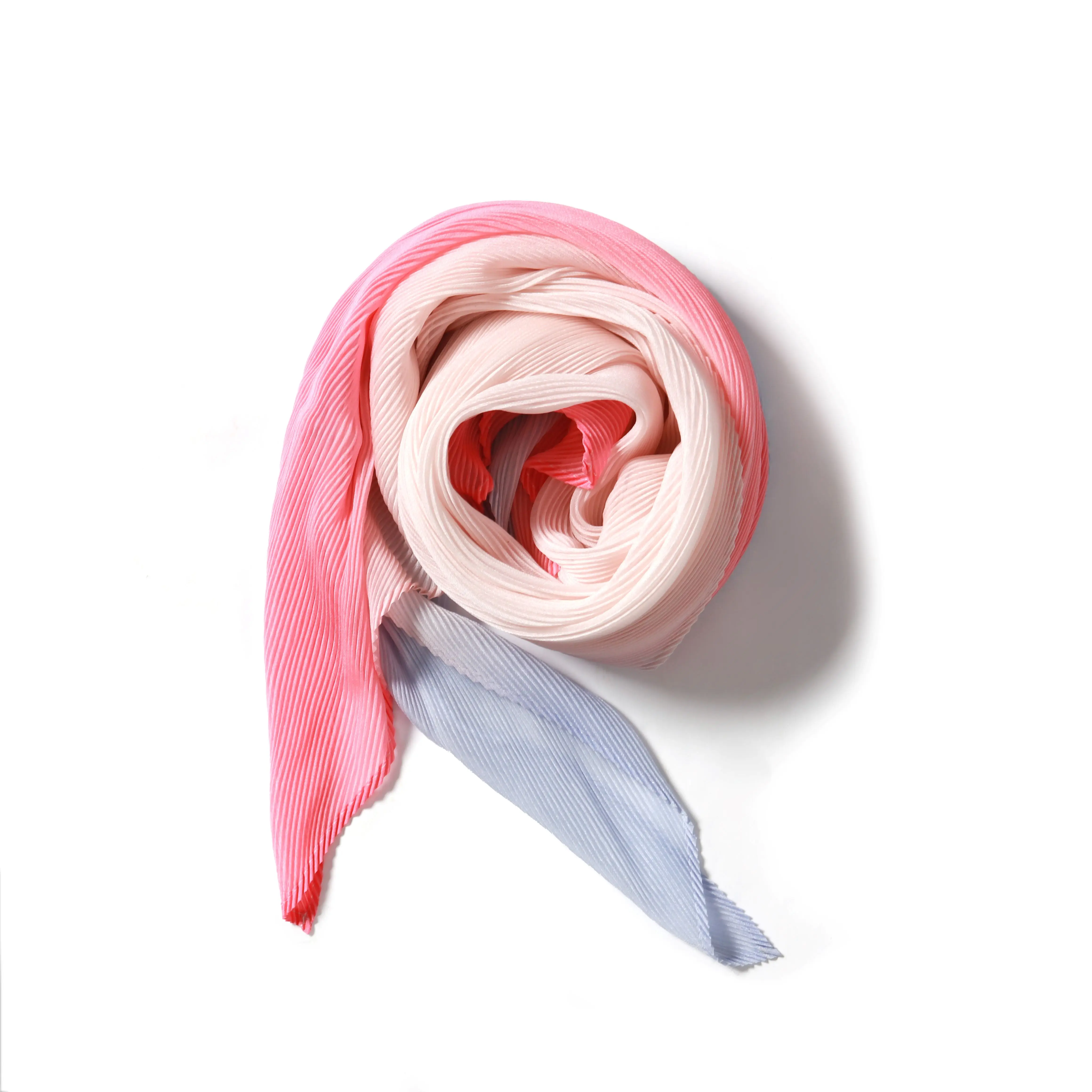 

ГОРЯЧАЯ ПРОДАЖА плиссированный градиентный шарф miyake эластичный шарф ярких цветов В НАЛИЧИИ