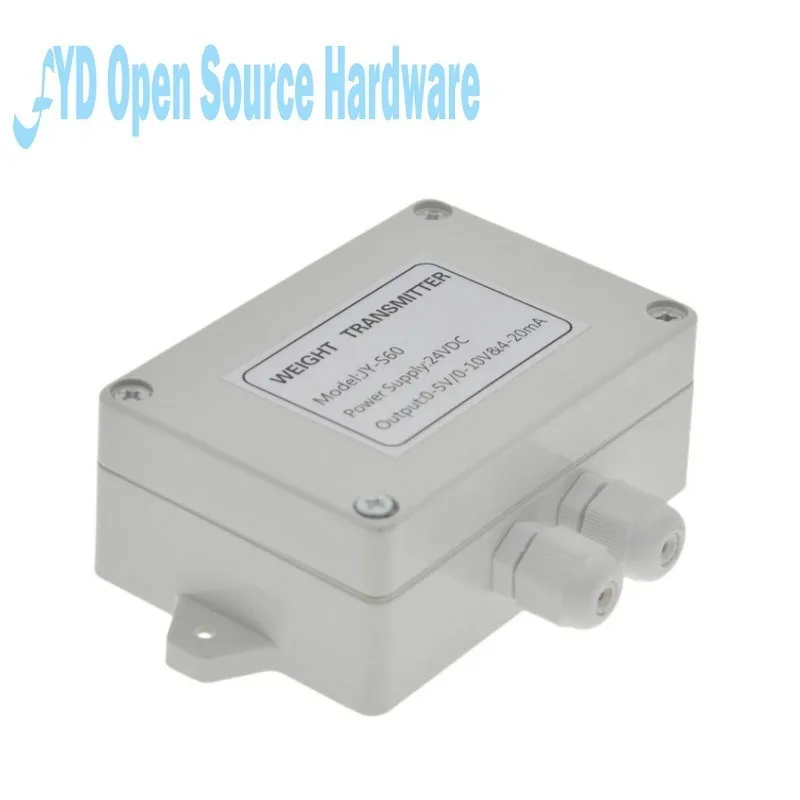 Weighing Transmitter Weighing Amplifier Weight Sensor Voltage Current Converter DC 12-24V 4-20MA Load Cell Amplifier