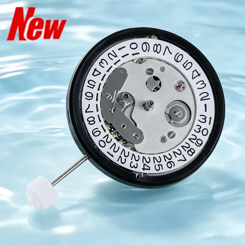 NH35 Movement China Automatic Mechanical Movement High Accuracy Date Calendar at 3 O'clock Position Replace Japanese NH35 Movement