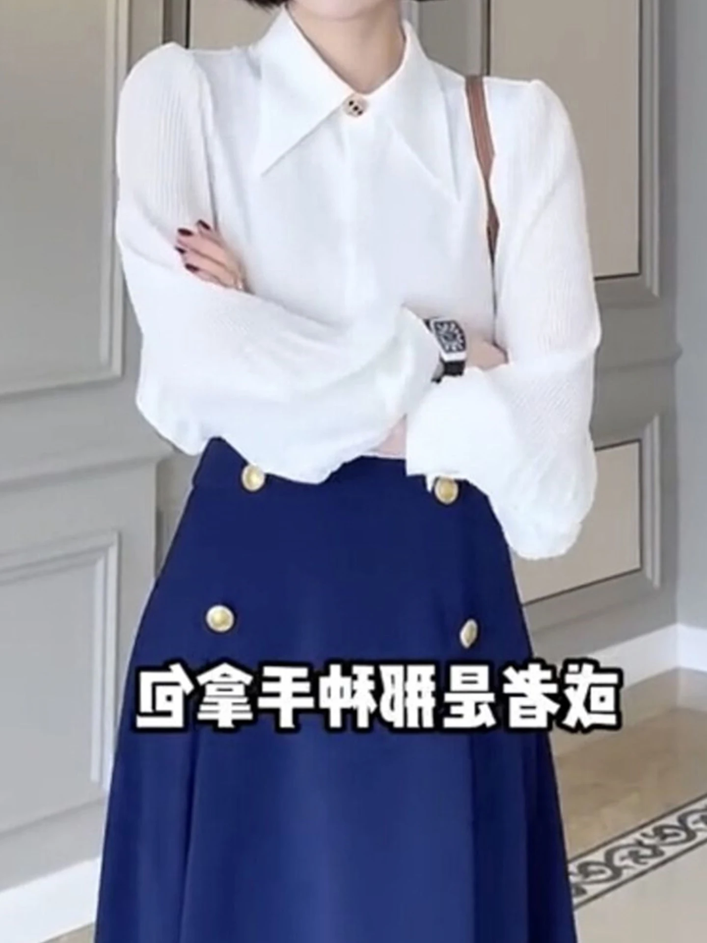 엘레 롱 스웨트 퓨어 컬러 심플 디자인 여성 패션 탑 출퇴근룩 슬레 한국 버전 루즈핏 레귤러 길이