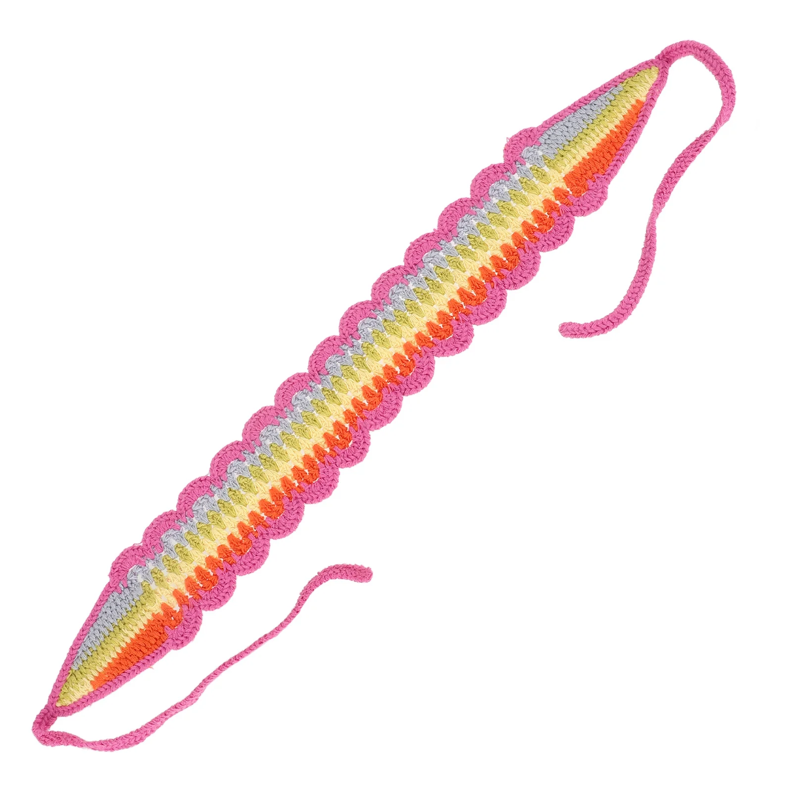 

Cute Knit Hair Bandana Headband Crochet Women Fashion Head Wrap Ethnic Inspired Hair Accessory Party Wedding Crochet Headband