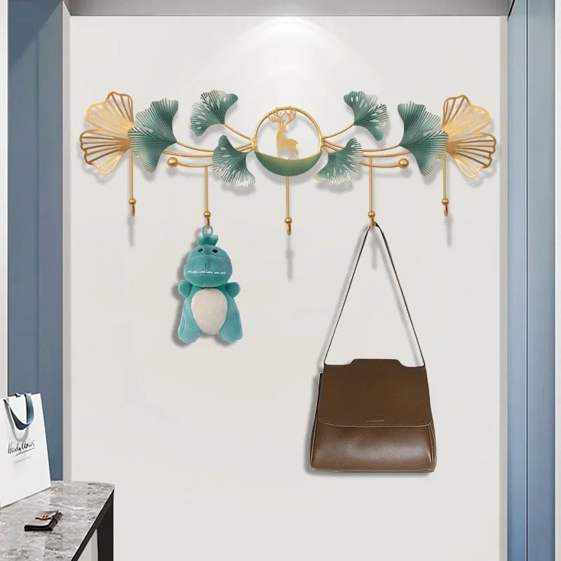 

Entrance Creative Hanger Wall Hook Clothes Decoration Hanging Bag Rack Art Into The Door Clothes Hook Decorative Hooks