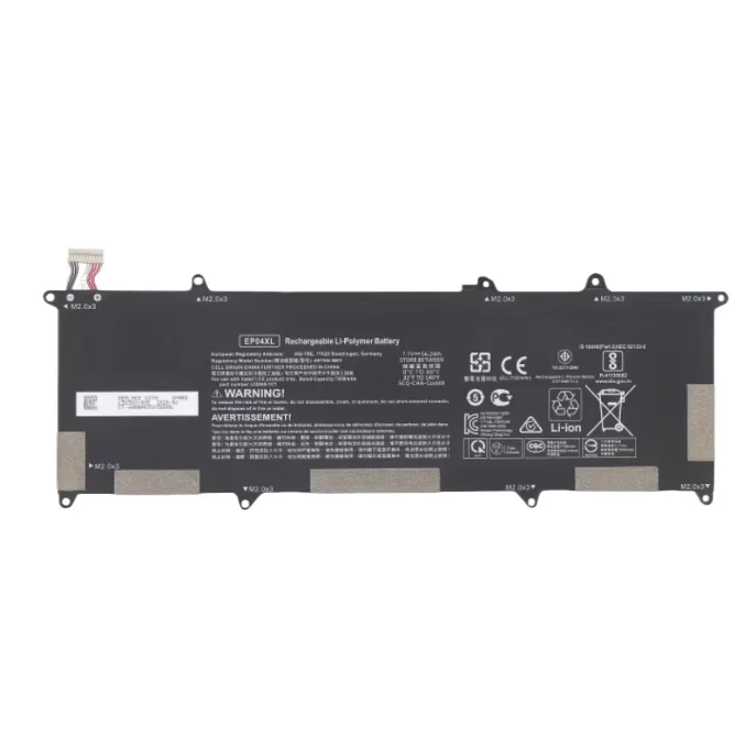 Ep04xl for hp elite dragonfly g1 g2 hsn-i32c laptop battery 7300mah