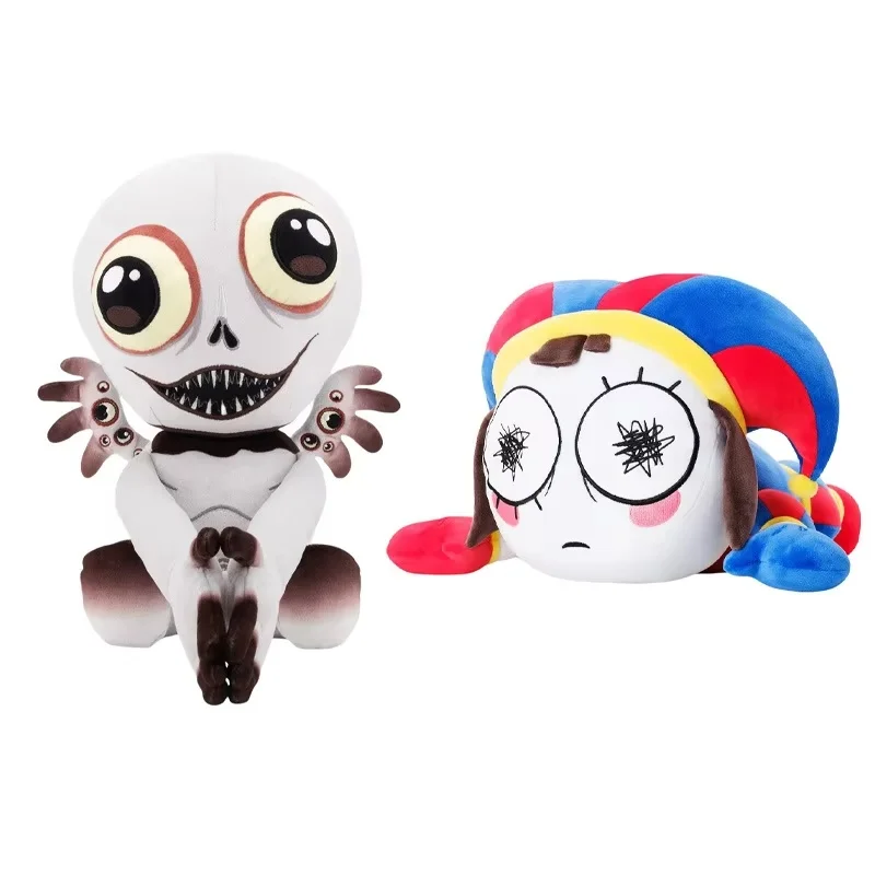 New The Amazing Digital Circus Anime Peripherals Toys Angel Plush Doll Cartoon Anime Plushie Toys Kids Birthday Christmas Gifts