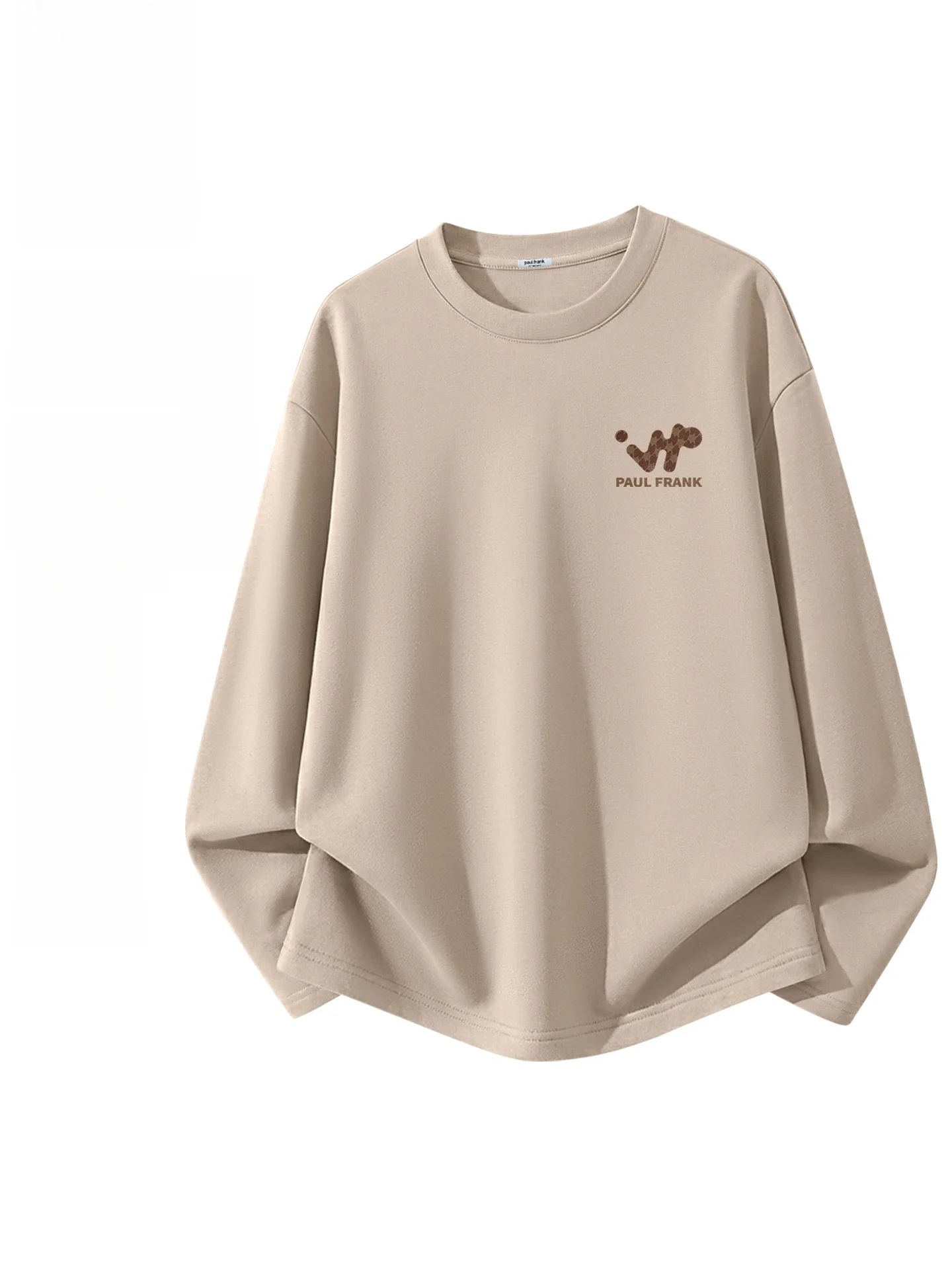 

Мужская хлопковая футболка с длинным рукавом в стиле ретро, свободного кроя, дышащая, впитывающая пот, для базового слоя