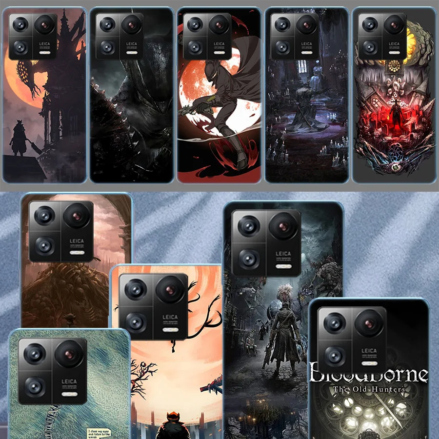 Bloodborne Game Soft Phone For Xiaomi X6 X5 X4 X3 GT F6 F5 F4 F3 F2 Pro M5 M5S M4 Mi Note 10 Lite F1 M3 M2 Cases Cover