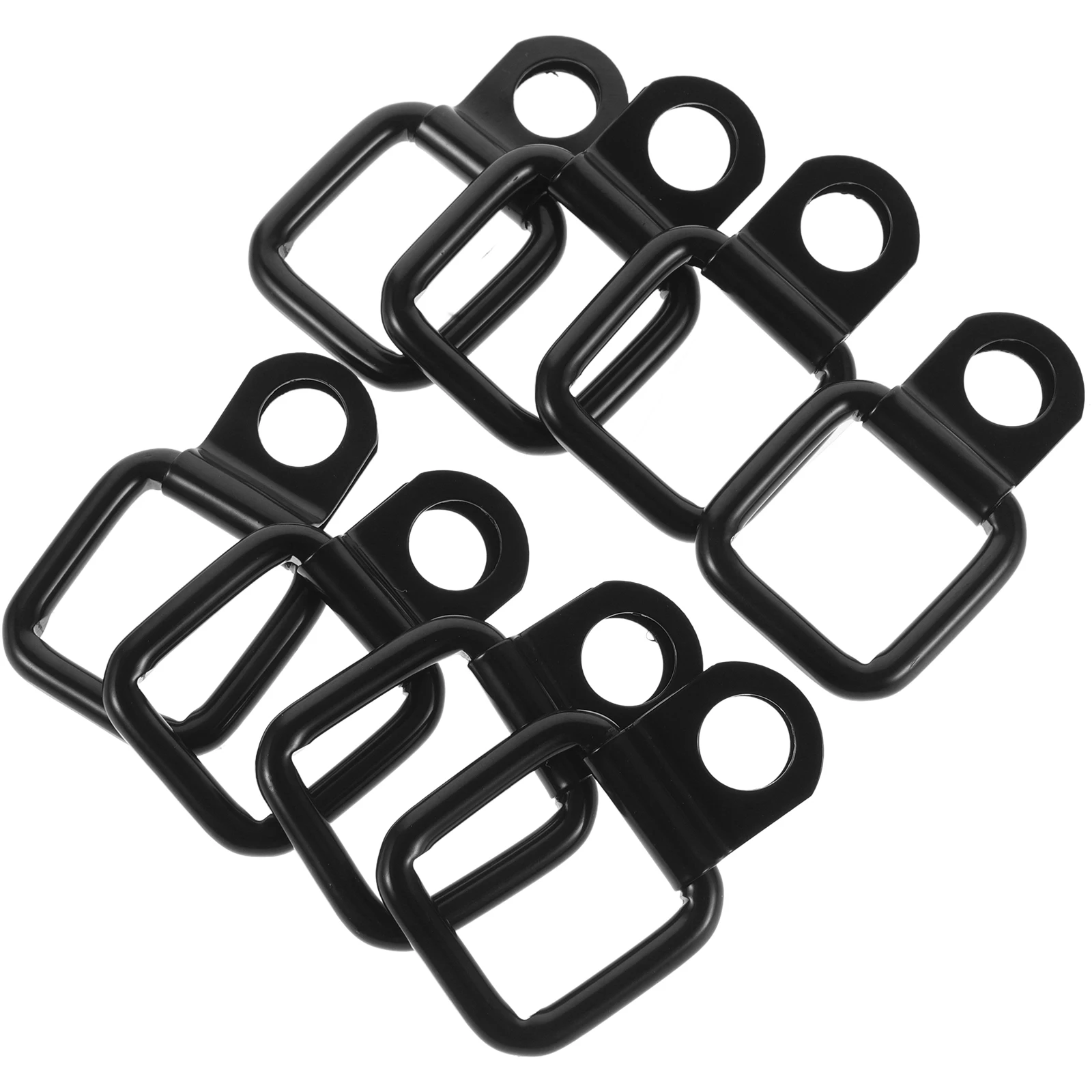 

8pcs Car Roof Buckle D Rings Heavy Duty Tie Down Anchors for Trailers Fit Long Lasting Truck