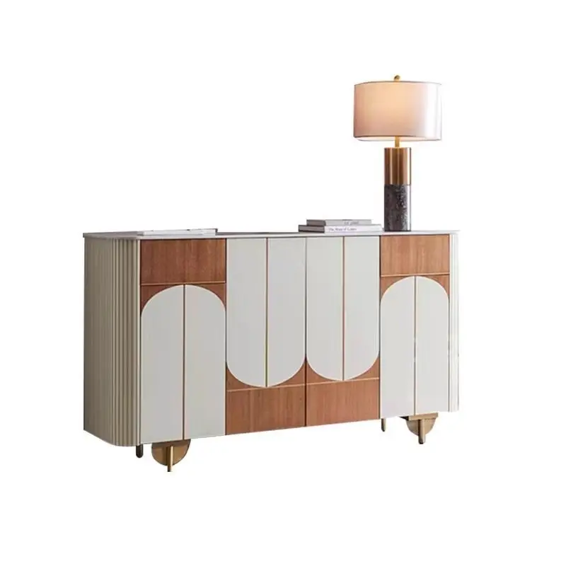 

hest cabinet integrated living room tea bar counter storage light luxury high-end entrance door