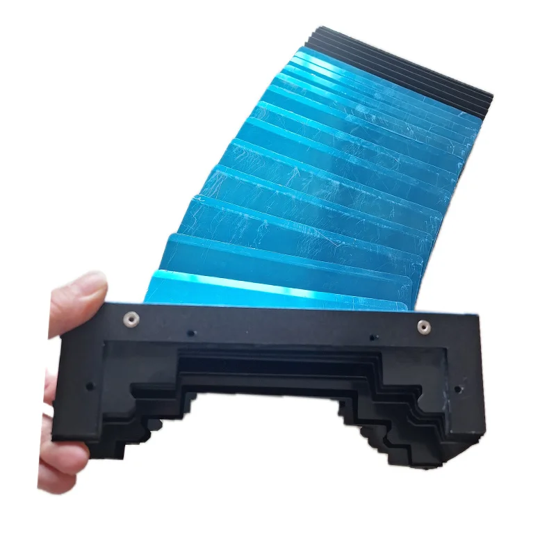 

Customized Guide Rail Protective Cover Lmax = 6700mm with 1000mm Steel Shield Bellows Cover