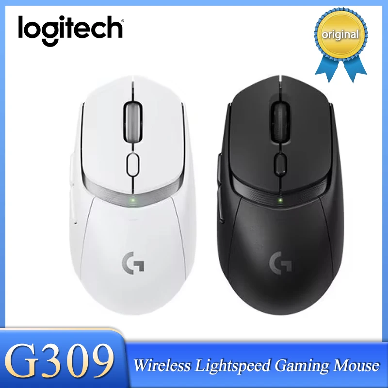 Original Logitech G309 LIGHTSPEED Wireless Gaming Mouse Dual Mode Connection Bluetooth Lightweight Portable Office Game Custom