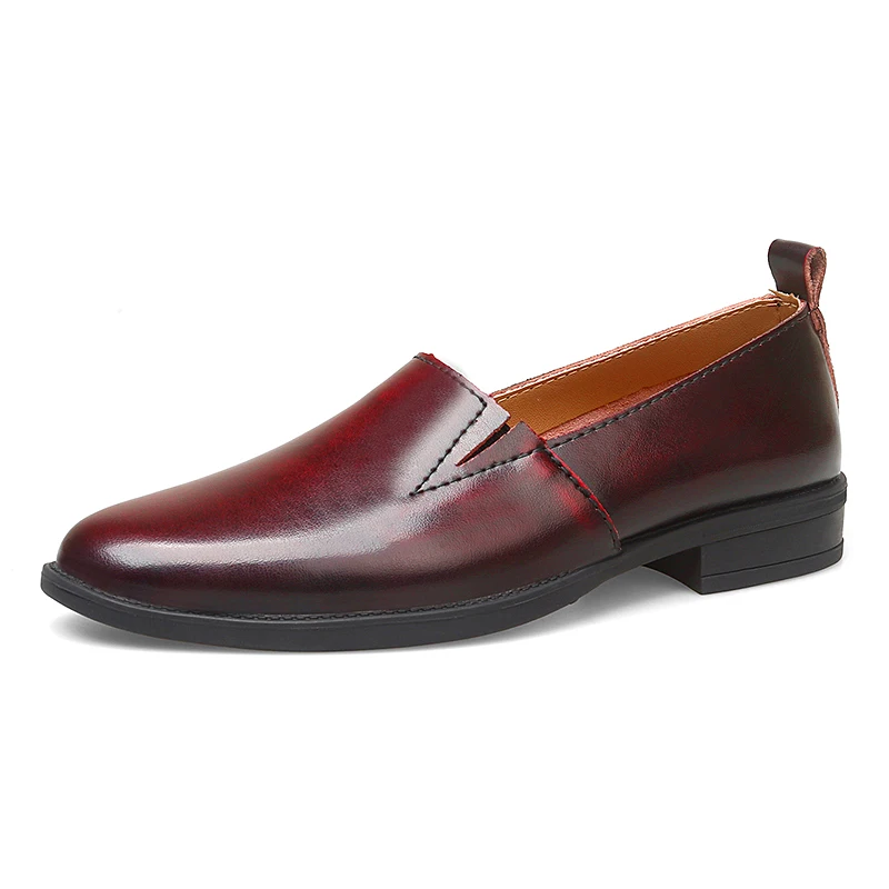 Size 38-46 Men's dance casual shoes Classic Le Fu Shoes for Men Casual Business Comfort Fashion Shoes Men Gentleman Social Shoes
