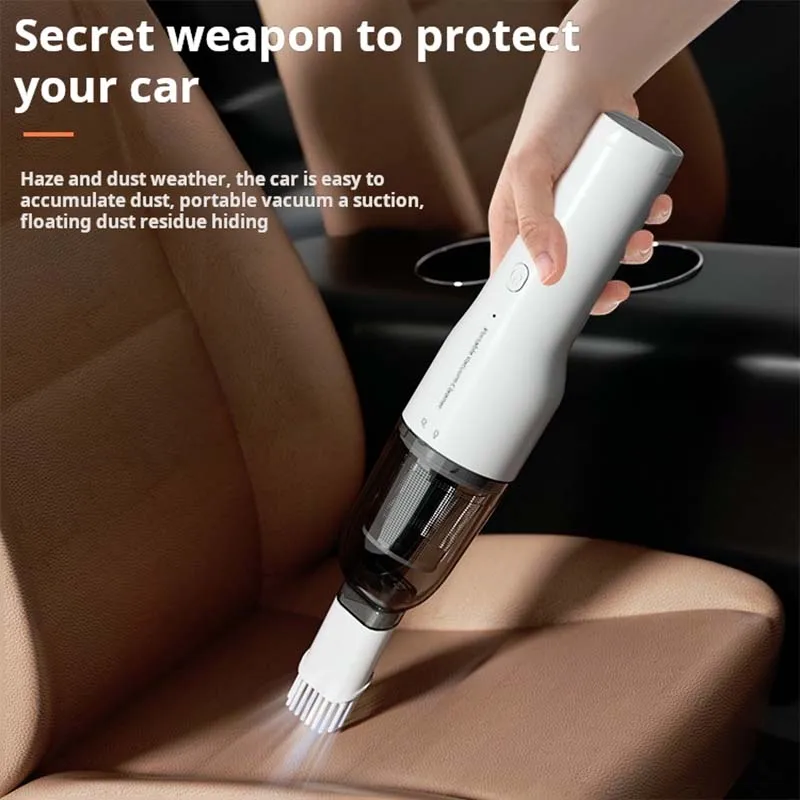 Handheld Vacuum Cordless, Mini Car Vacuum Cleaner High Power, Hand Held Vacuum USB Rechargeable,  for Car Home Office