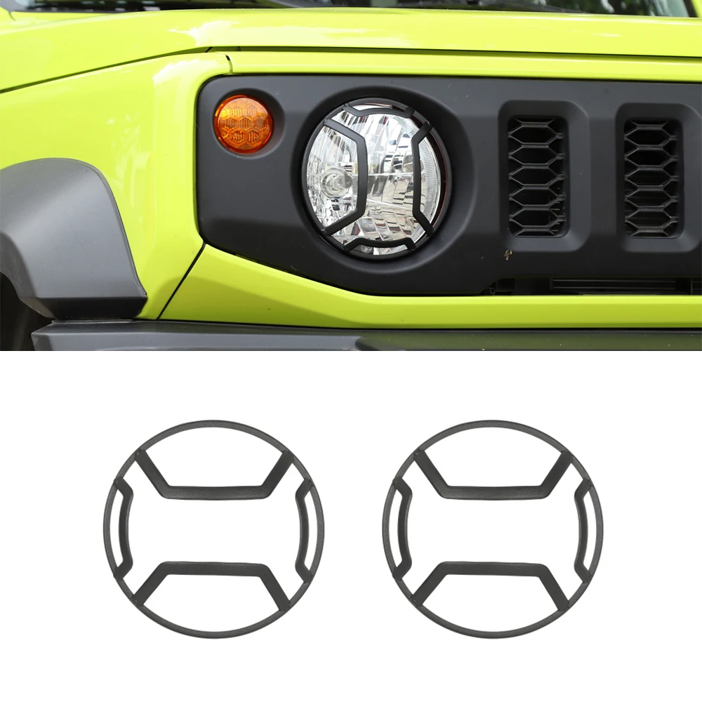 Car Exterior Head Light Lamp Decoration Cover Sticker Kits for Suzuki Jimny 2019 2020 2021 2022 2023 jb43 jb64 jb74 Accessories