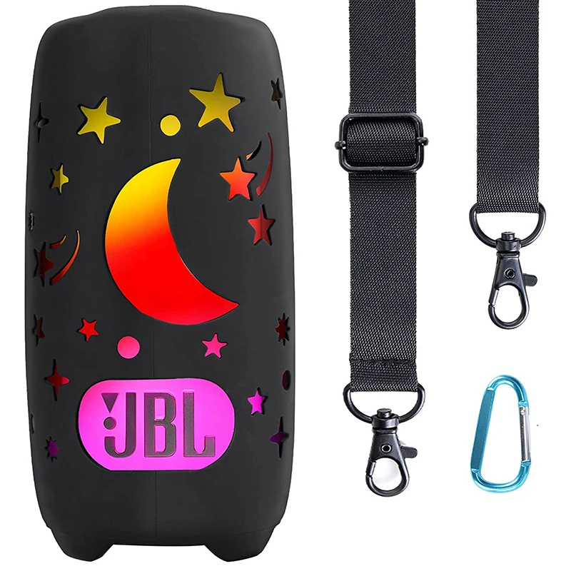 ZOPRORE-funda de silicona para Altavoz Bluetooth JBL Pulse 5, funda protectora para Pulse5 JBL, accesorios para altavoces