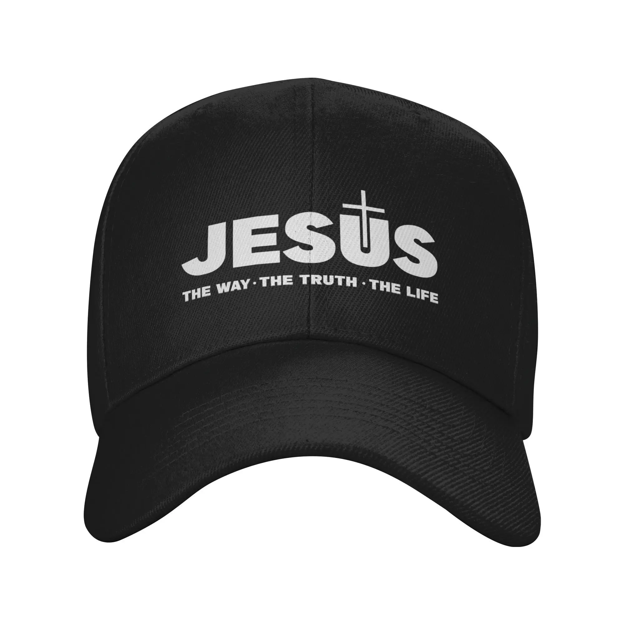 Casquette de Baseball classique personnalisée jésus-Christ la voie la vérité la vie pour hommes et femmes, Religion réglable, foi chrétienne, chapeau de papa, sport