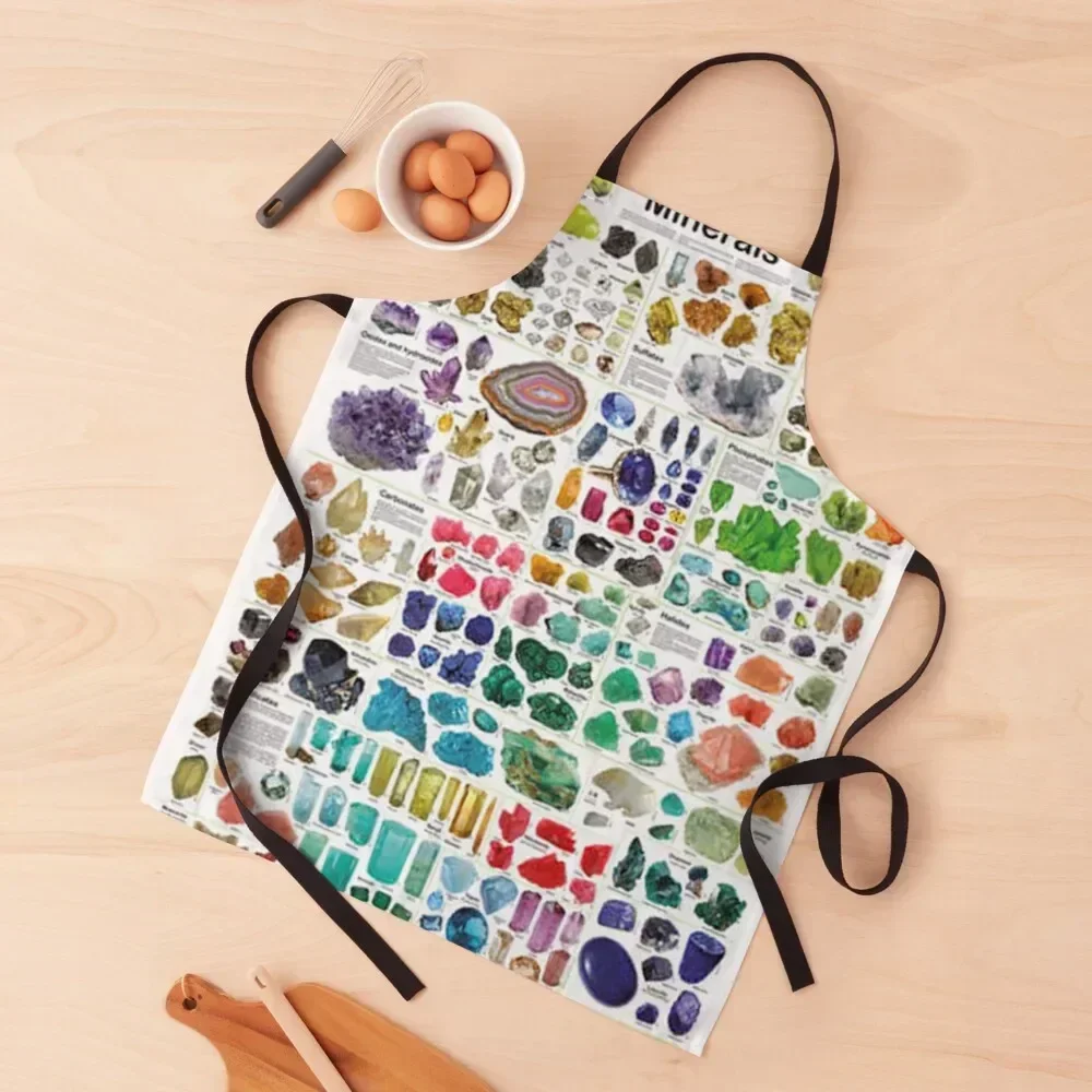 

Minerals Apron Women's Dresses Novelties Kitchen And Home Women's Home Clothes Household Items Useful Apron