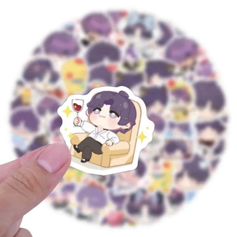 New 100Pcs/Set Game Cartoon Love and Deepspace Graffiti Stickers Rafayel MO Qi Yu Cool DIY Suitcase Guitar PVC Sticker