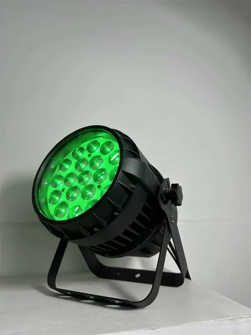 6 szt. Zoom wodoodporny LED Par puszka 19x18W 6 rgbwa uv DMX led par światło powiększające Disco sprzęt Dj