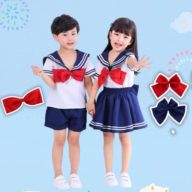 

Boys Girls Japanese Anime Navy Sailor JK Uniform Cosplay Costume Kawaii School Suit for Halloween Party Fancy Dress Up
