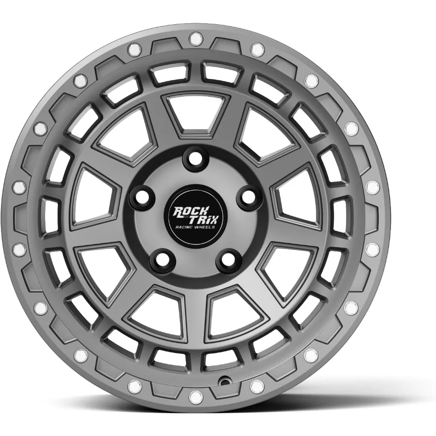 عجلة 18 بوصة متوافقة مع جيب رانجلر JK JL وGladiator JT للقيادة على الطرق الوعرة عجلات 18x9 5x5 مع إزاحة 12 مم و4.5 #6